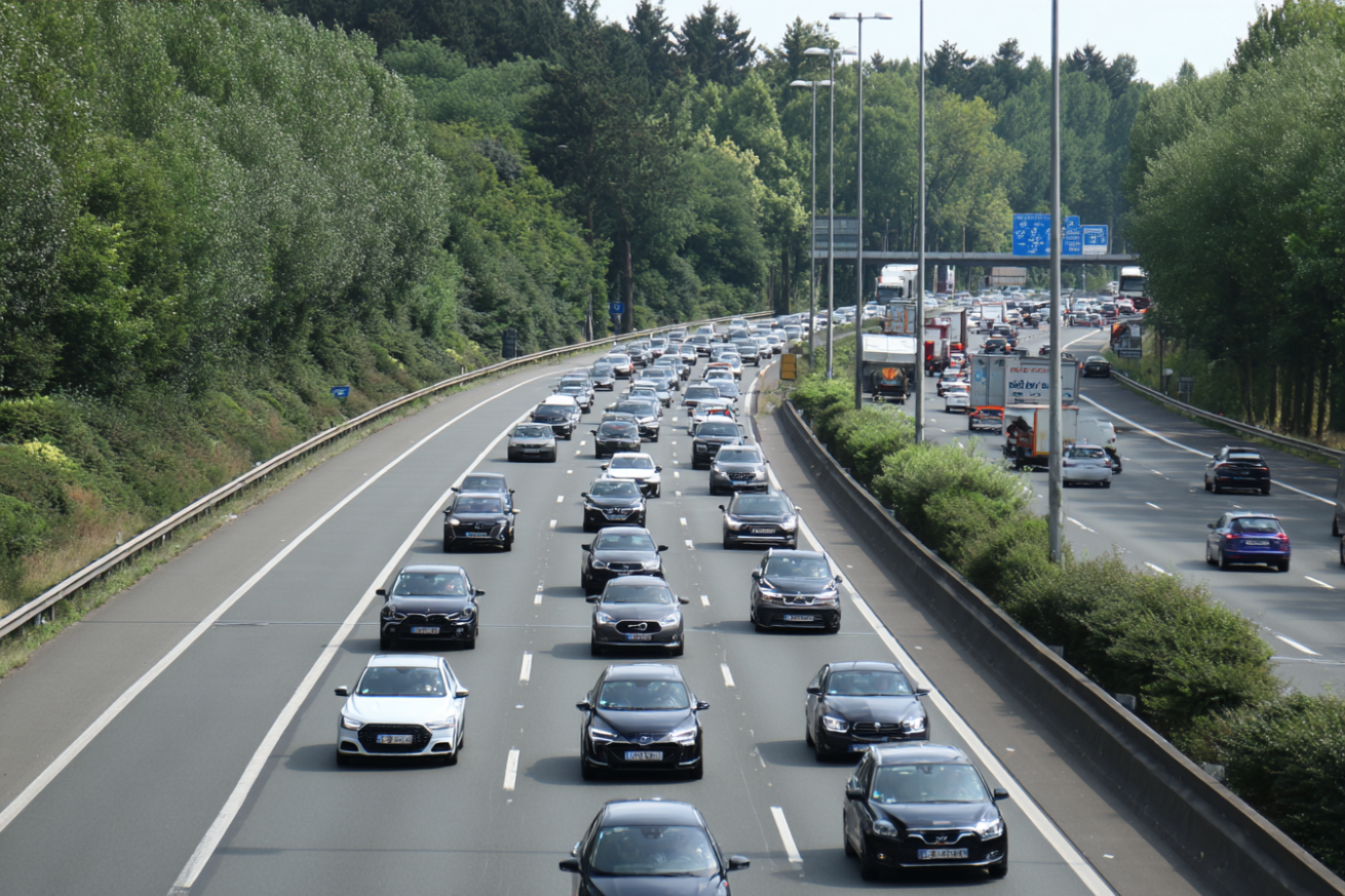 voiture en circulation